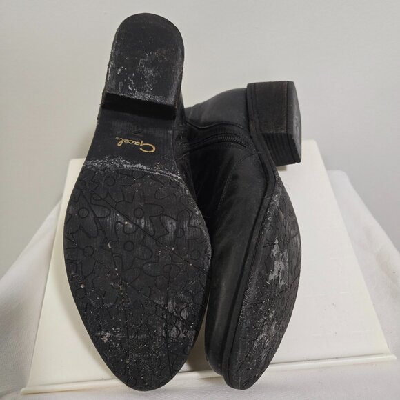 Black ankle boot size 6 - Picture 4 of 4